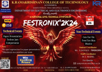 FESTRONIX 2K24 Technical Symposium Poster